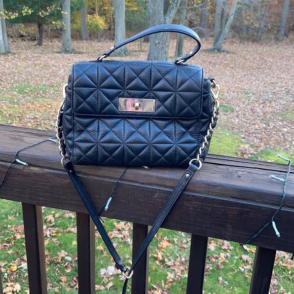 kate spade Handbags - Kate spade black quilted crossbody